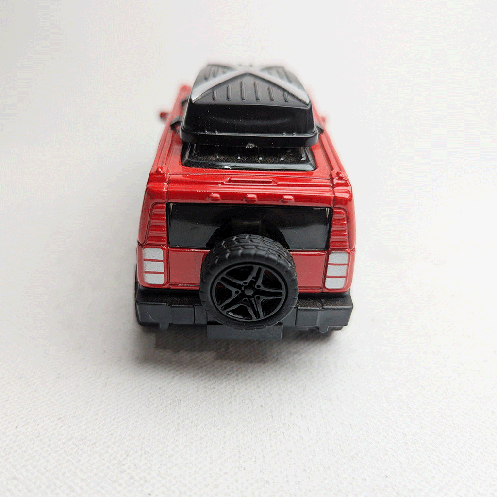 1:36 Hummer Metal Diecast Red