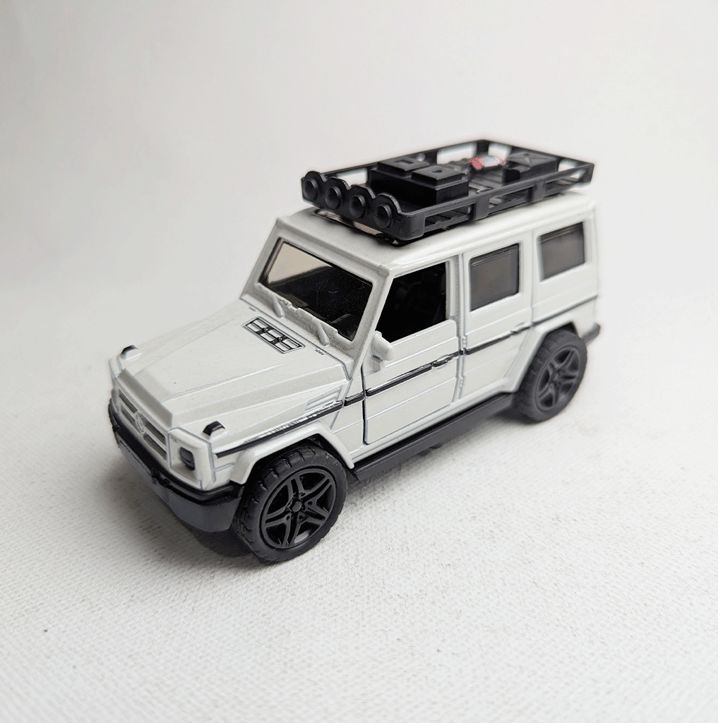 1:36 G Wagon Diecast White