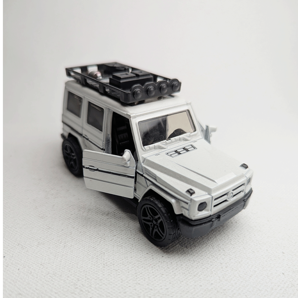 1:36 G Wagon Diecast White