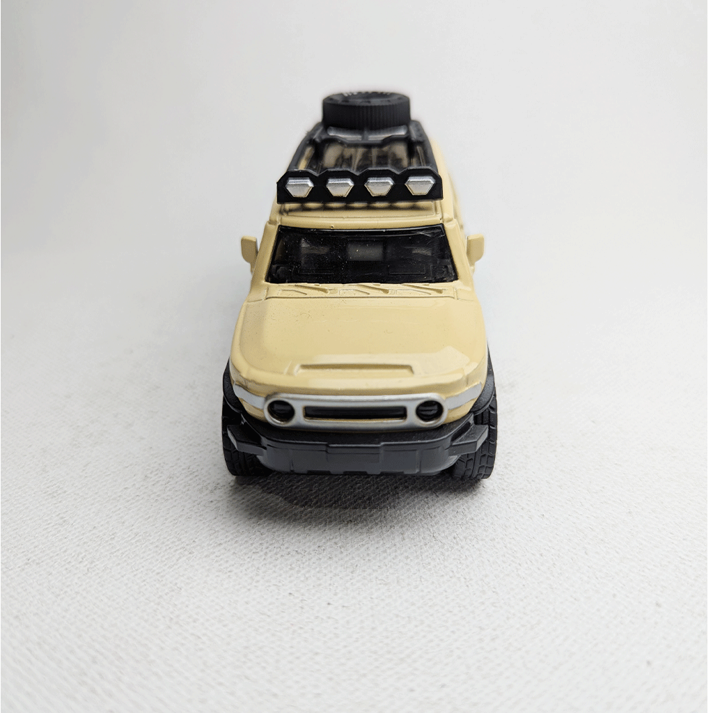 1:36 FJ Cruiser Metal Diecast Cream