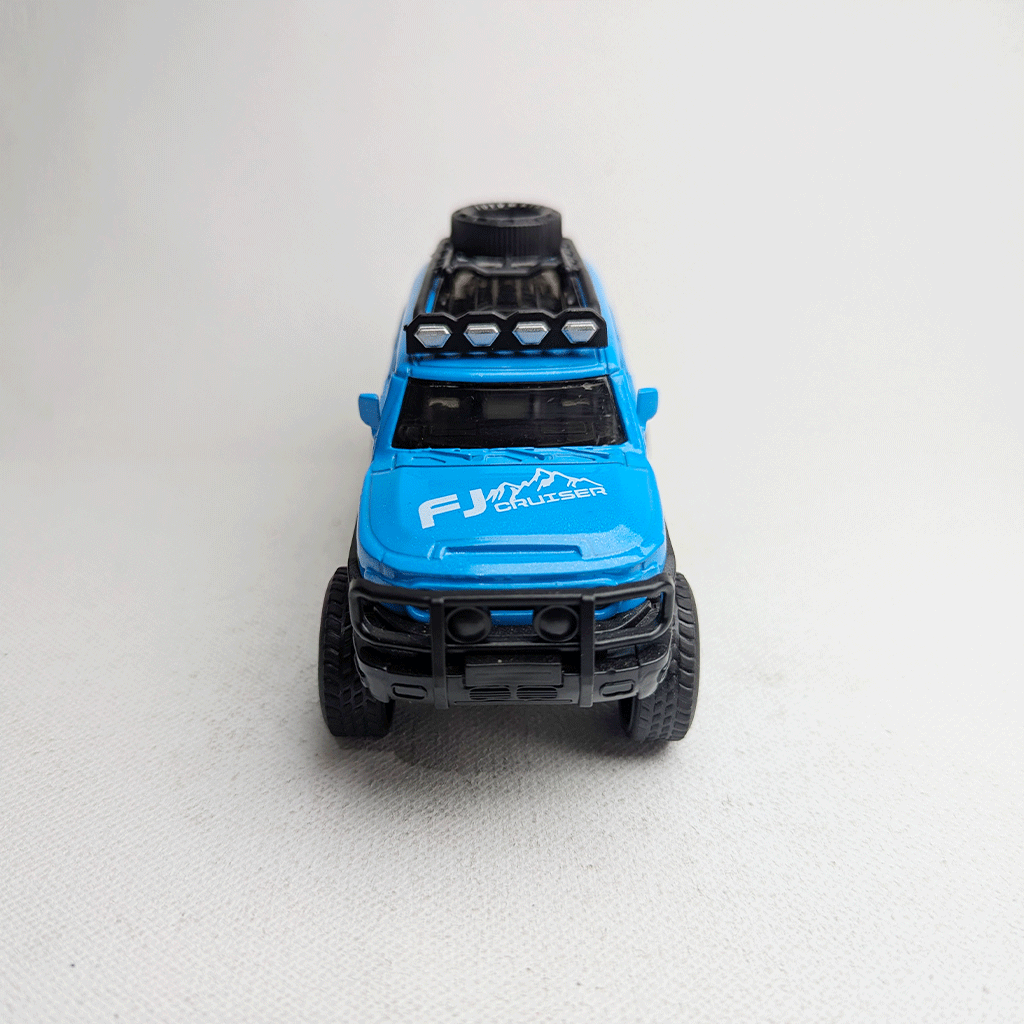 1:36 FJ Cruiser Metal Diecast Blue