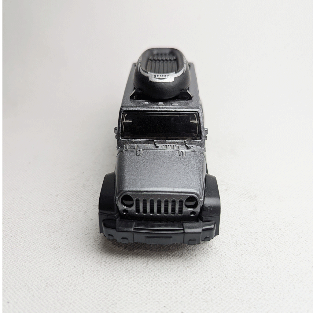 1:36 Wrangler Metal Diecast Grey