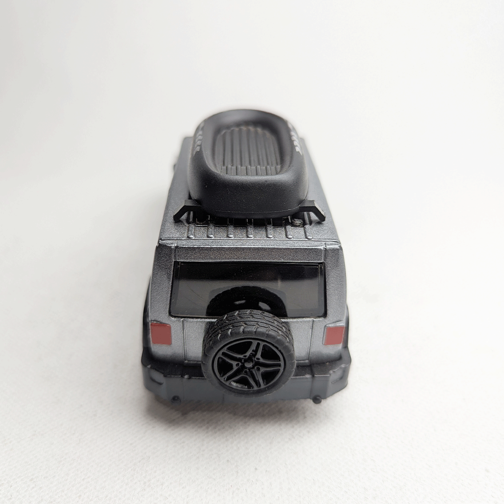 1:36 Wrangler Metal Diecast Grey