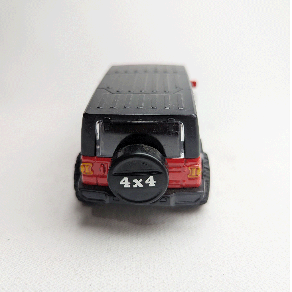 1:36 Wrangler Metal Diecast Red