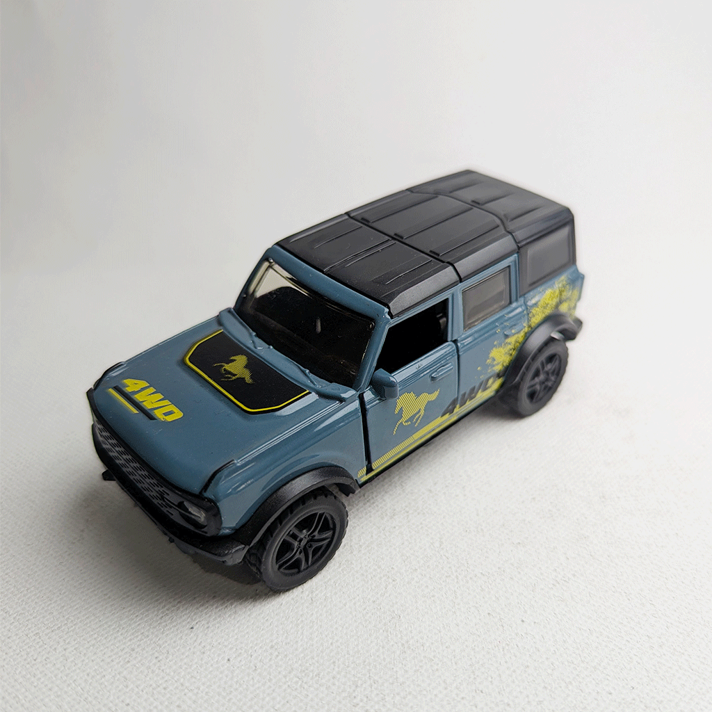 1:36 Bronco Metal Diecast Slate