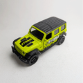 1:36 Wrangler Metal Diecast Lime Green