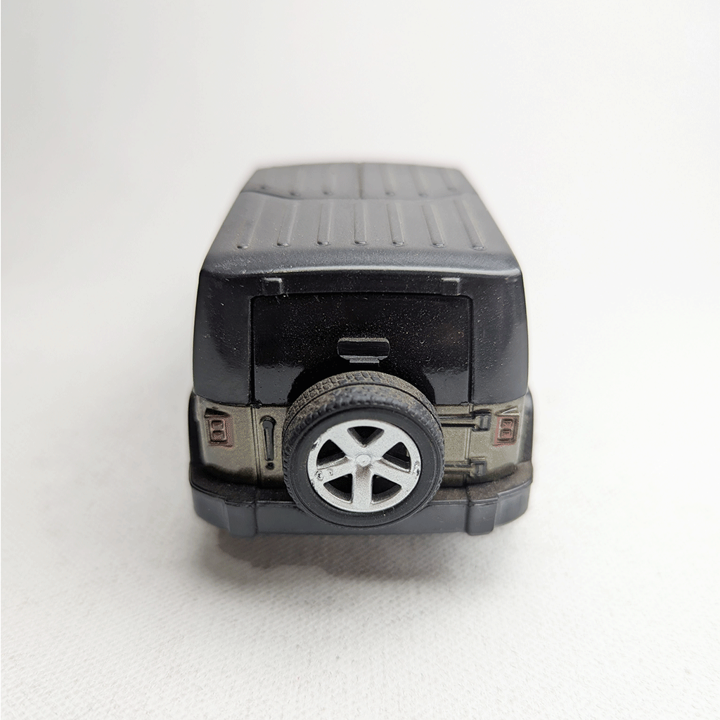 1:36 Wrangler Metal Diecast Charcoal Green