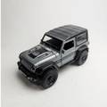 1:36 Wrangler Metal Diecast Charcoal Grey