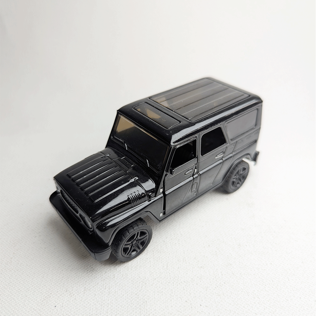 1:36 Jeep Metal Diecast Black