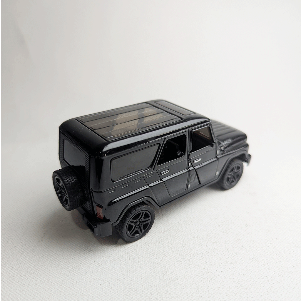 1:36 Jeep Metal Diecast Black