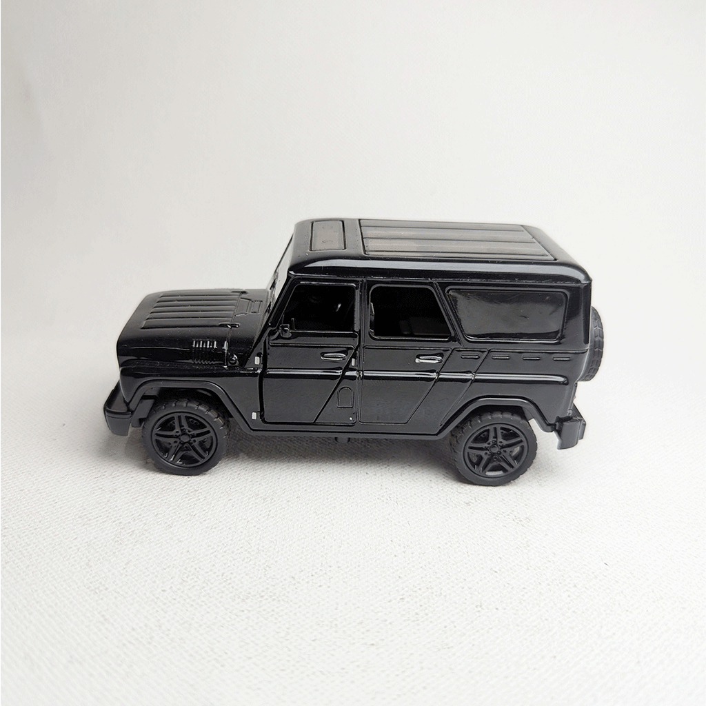 1:36 Jeep Metal Diecast Black