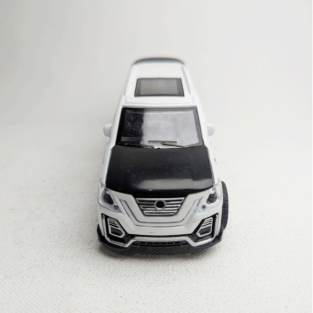 1:36 Patrol Metal Diecast White