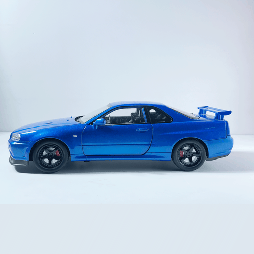 1:24 Nissan GTR R34 Skyline Blue