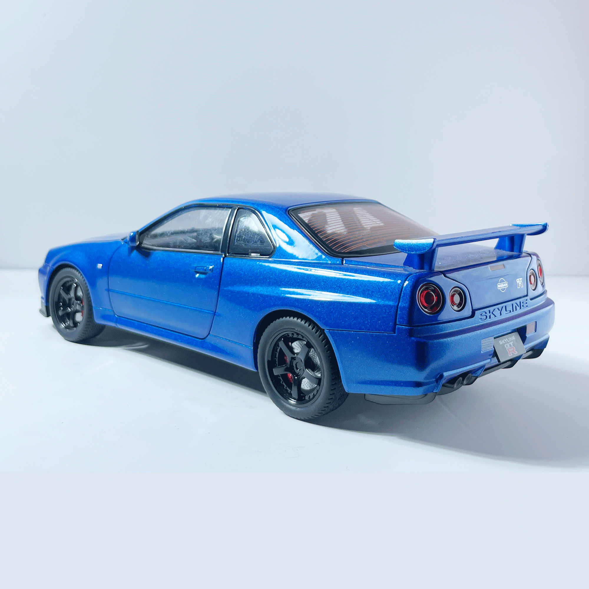 1:24 Nissan GTR R34 Skyline Blue