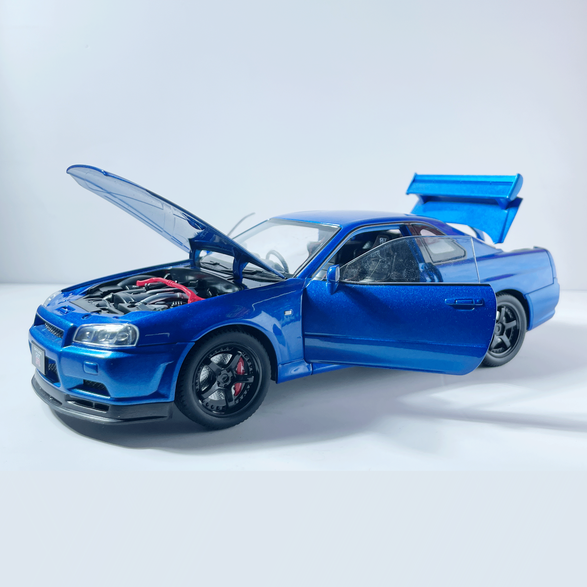 1:24 Nissan GTR R34 Skyline Blue