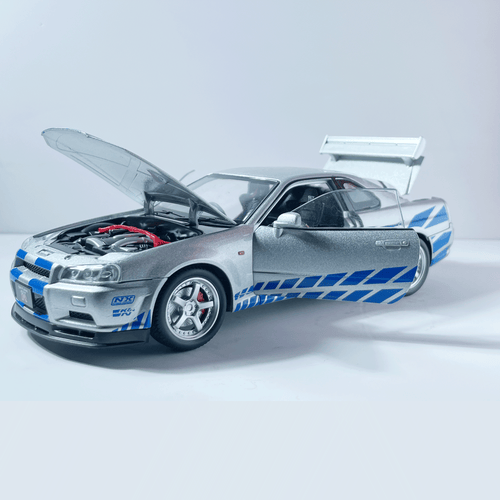 1:24 Nissan GTR R34 Skyline Paul Walker