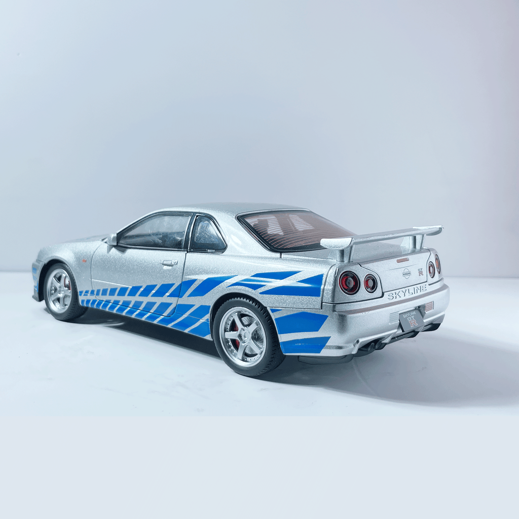 1:24 Nissan GTR R34 Skyline Paul Walker