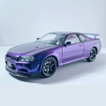 1:24 Nissan GTR R34 Skyline color-shift