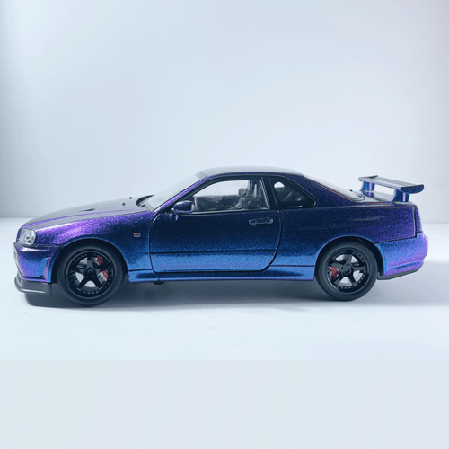 1:24 Nissan GTR R34 Skyline color-shift