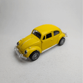 1:43 Beetel Vintage Metal Diecast Car Yellow