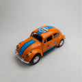 1:43 Beetel Vintage Metal Diecast Car Orange Gulf