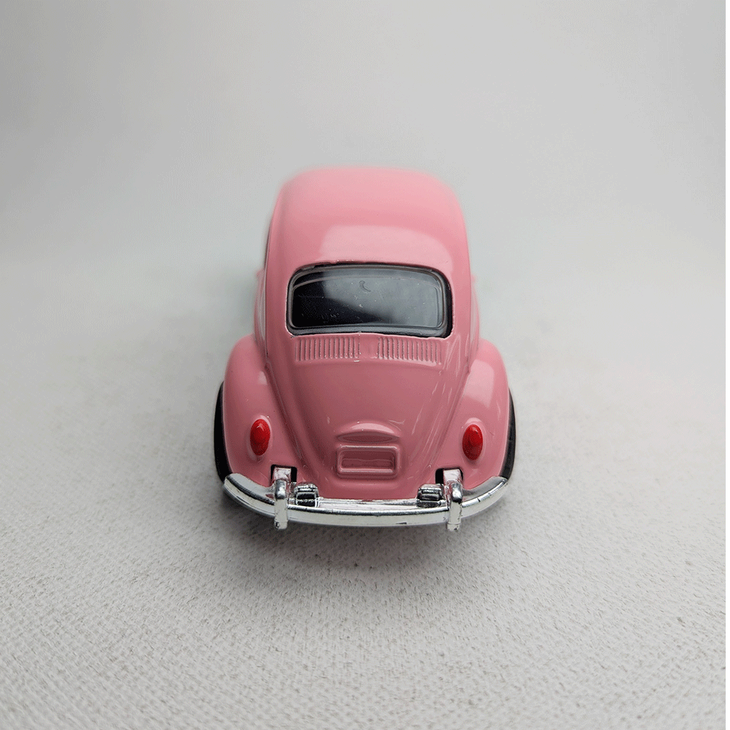 1:43 Beetel Vintage Metal Diecast Car Pink