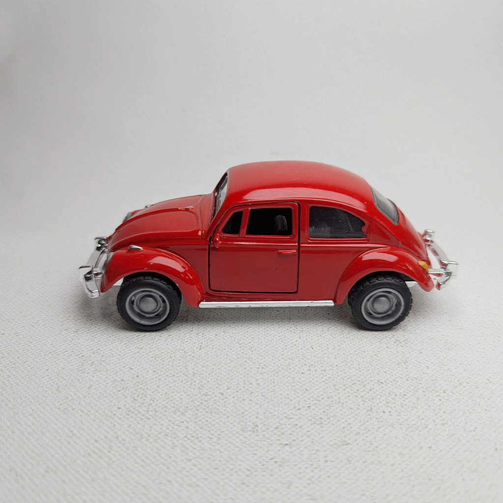 1:43 Beetel Vintage Metal Diecast Car Red