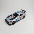 1:43 Benz AMG Metal Diecast Car Silver with Grafics