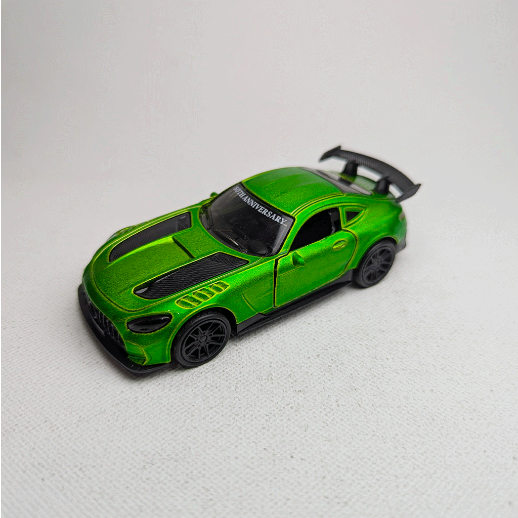 1:43 Benz AMG Metal Diecast Car Green