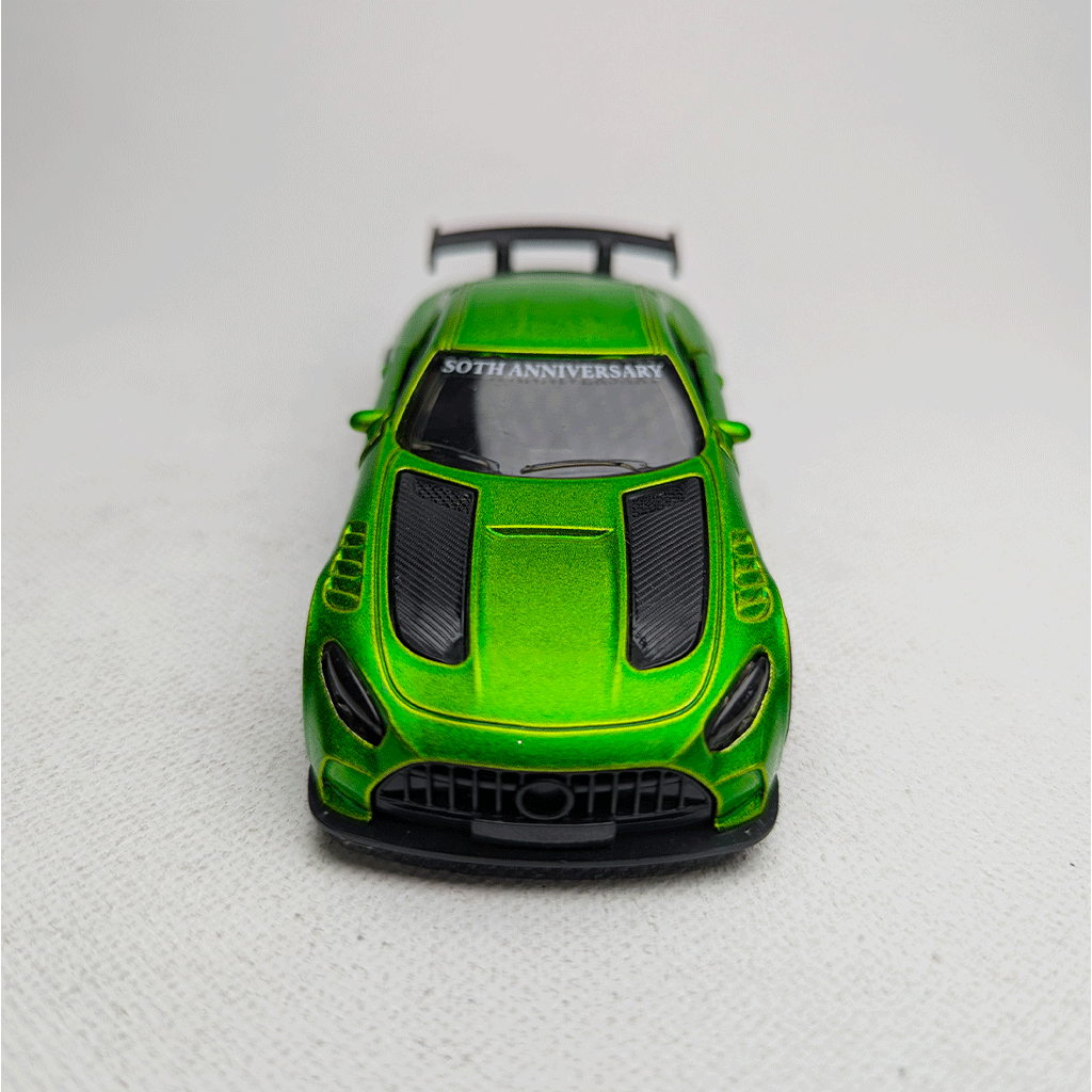 1:43 Benz AMG Metal Diecast Car Green