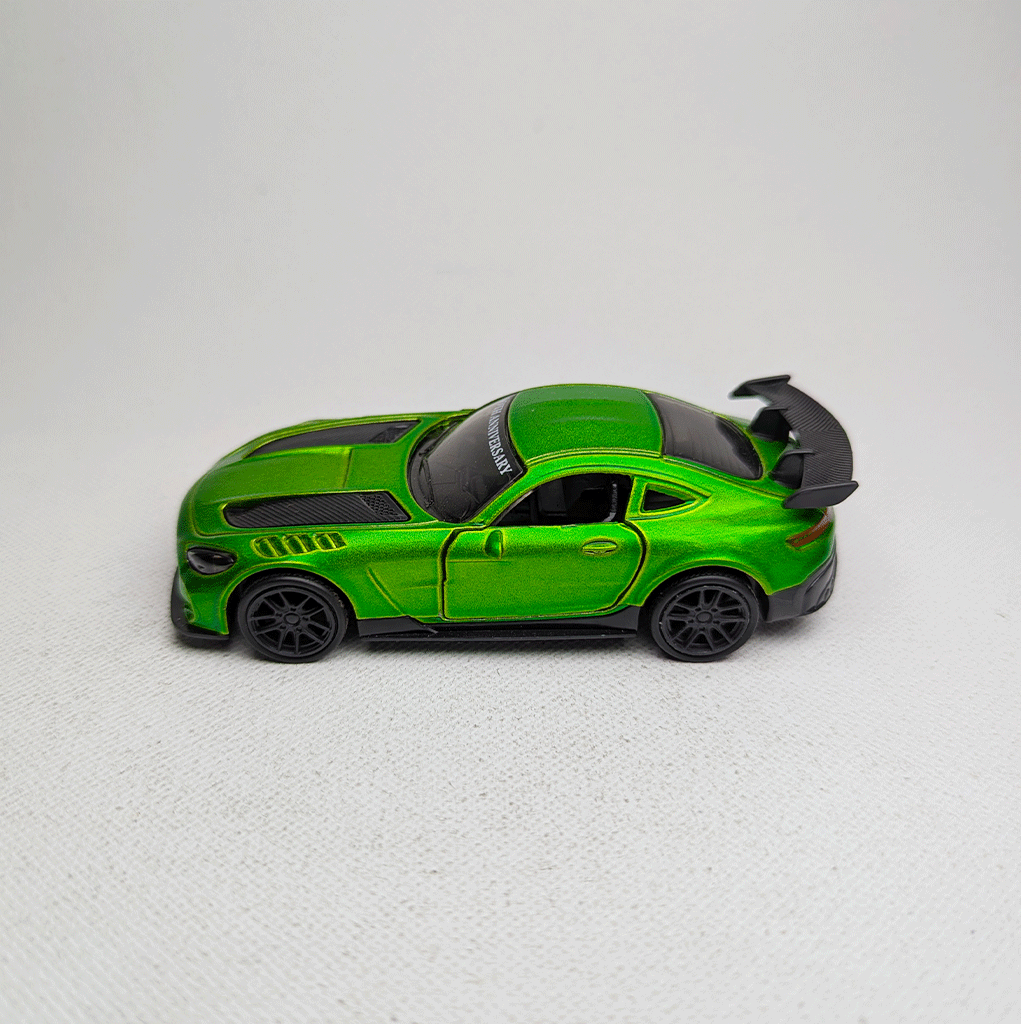1:43 Benz AMG Metal Diecast Car Green
