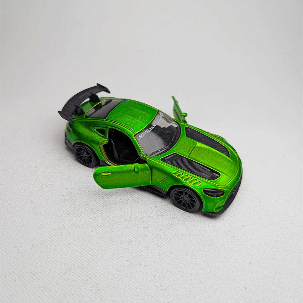 1:43 Benz AMG Metal Diecast Car Green