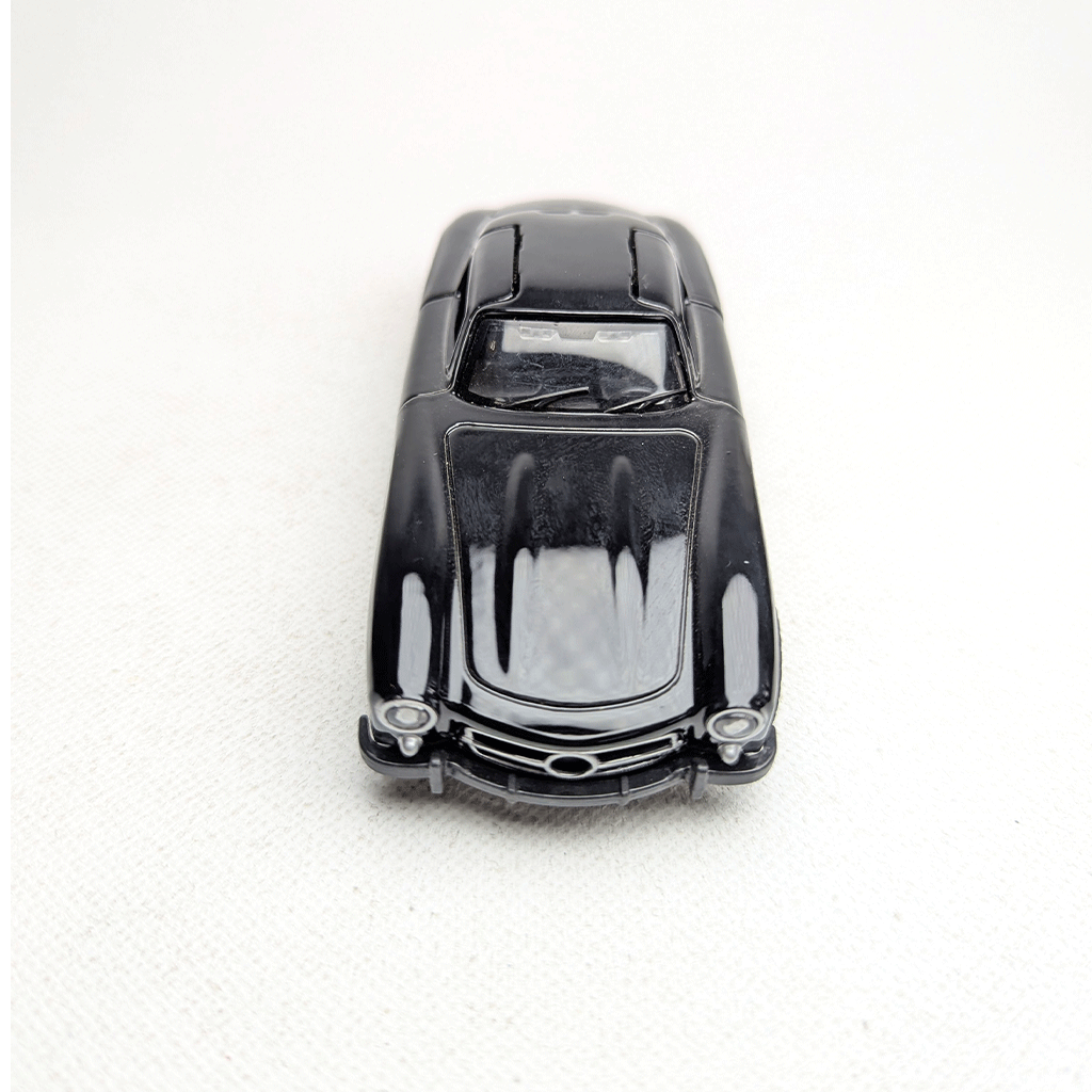 1:43 Benz SL300 Vintage Metal Diecast Black