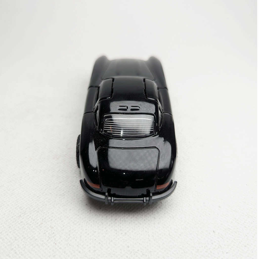 1:43 Benz SL300 Vintage Metal Diecast Black
