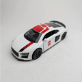 1:43 Audi White Metal Diecast with Grafics