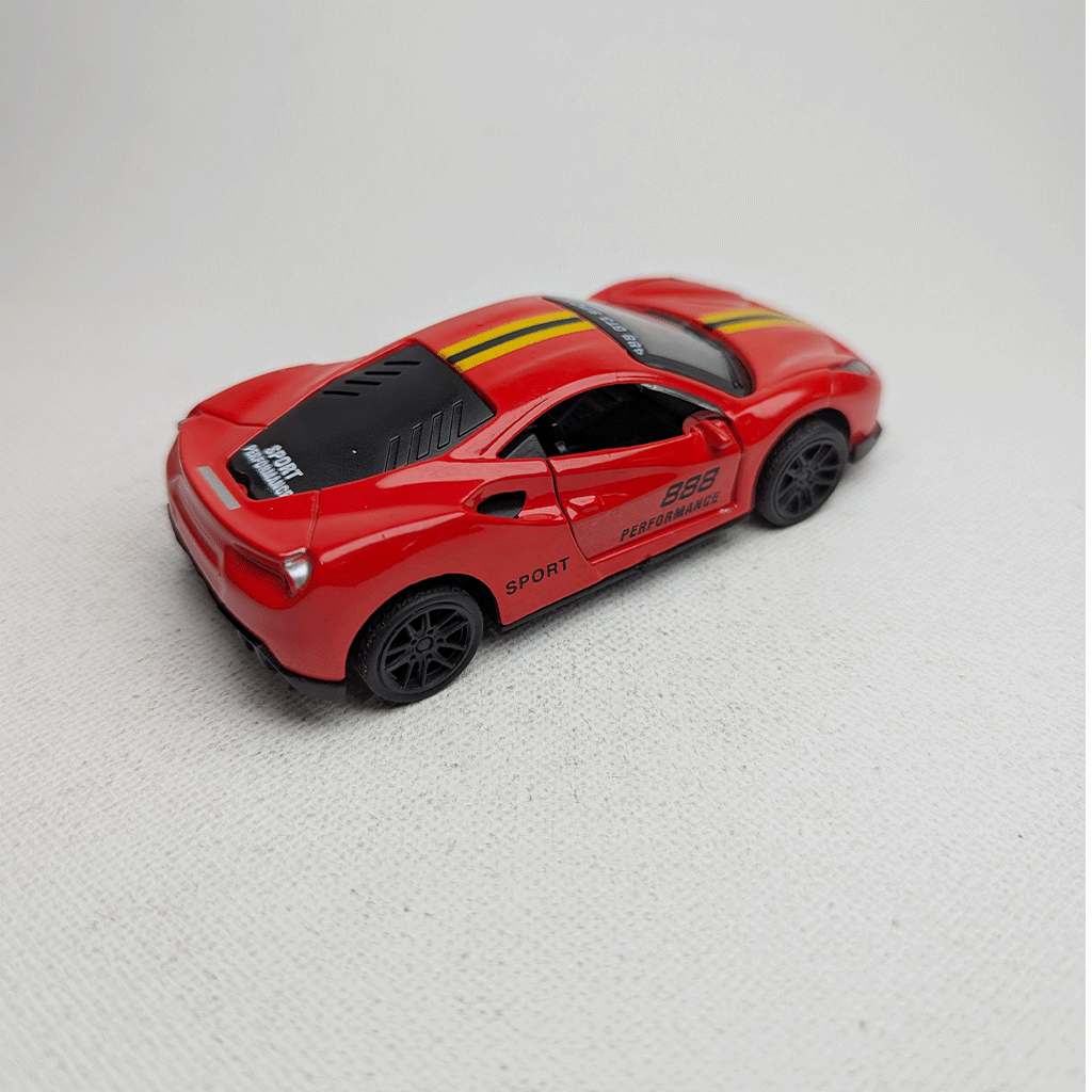1:43 Ferari Metal Diecast Red
