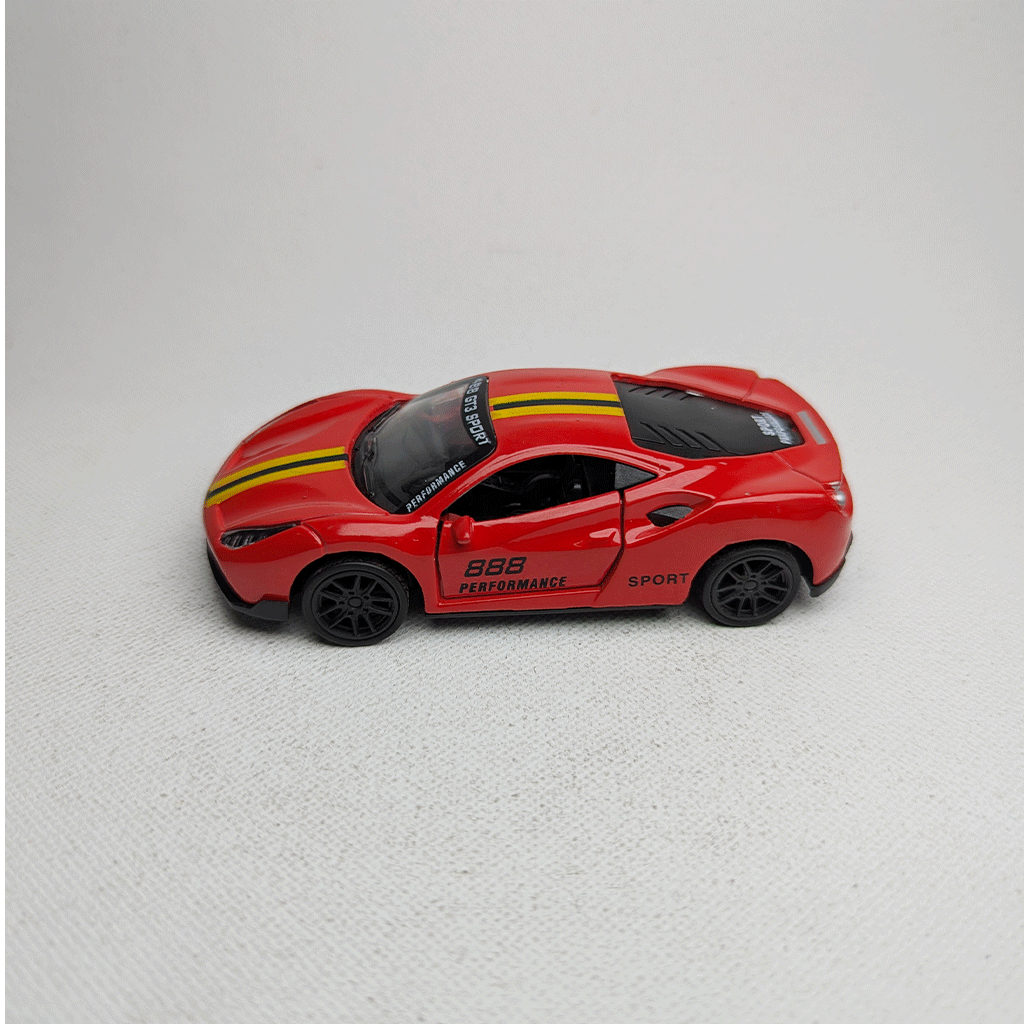 1:43 Ferari Metal Diecast Red