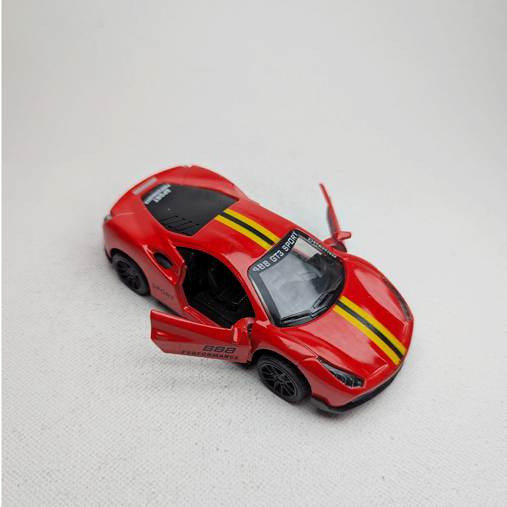 1:43 Ferari Metal Diecast Red