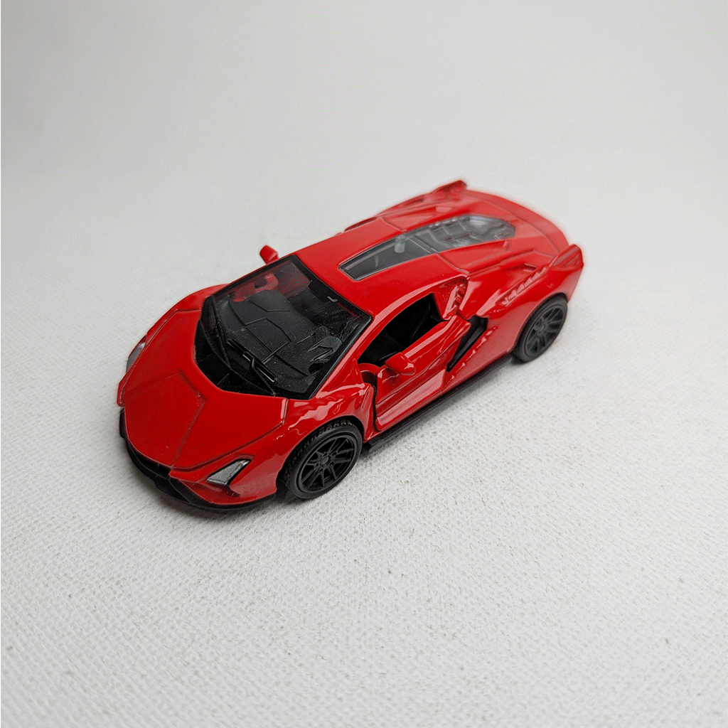 1:43 Lamborgini Metal Diecast Red