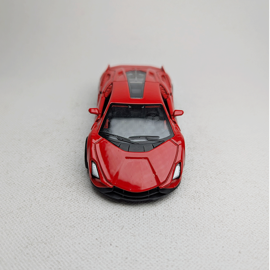 1:43 Lamborgini Metal Diecast Red