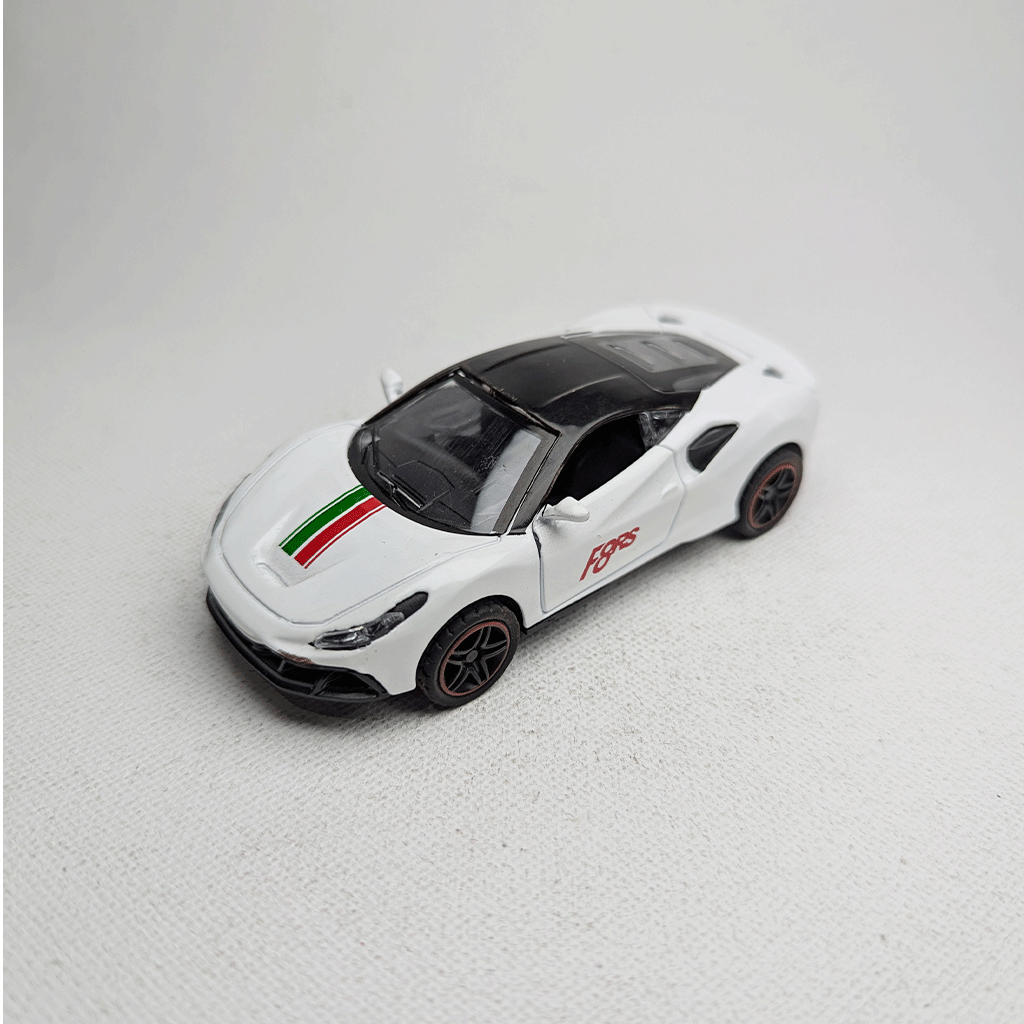 1:43 Ferari Metal Diecast White