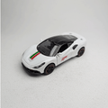 1:43 Ferari Metal Diecast White