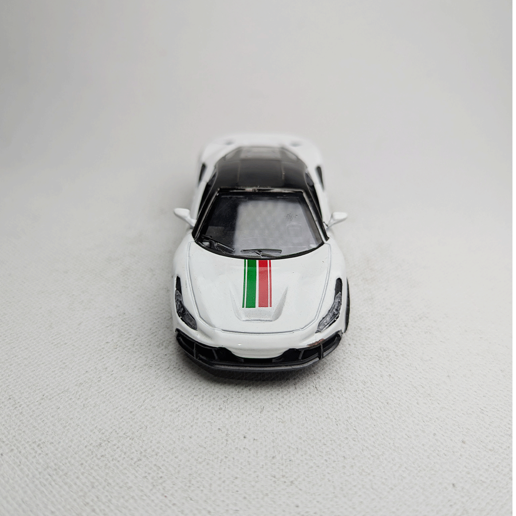 1:43 Ferari Metal Diecast White