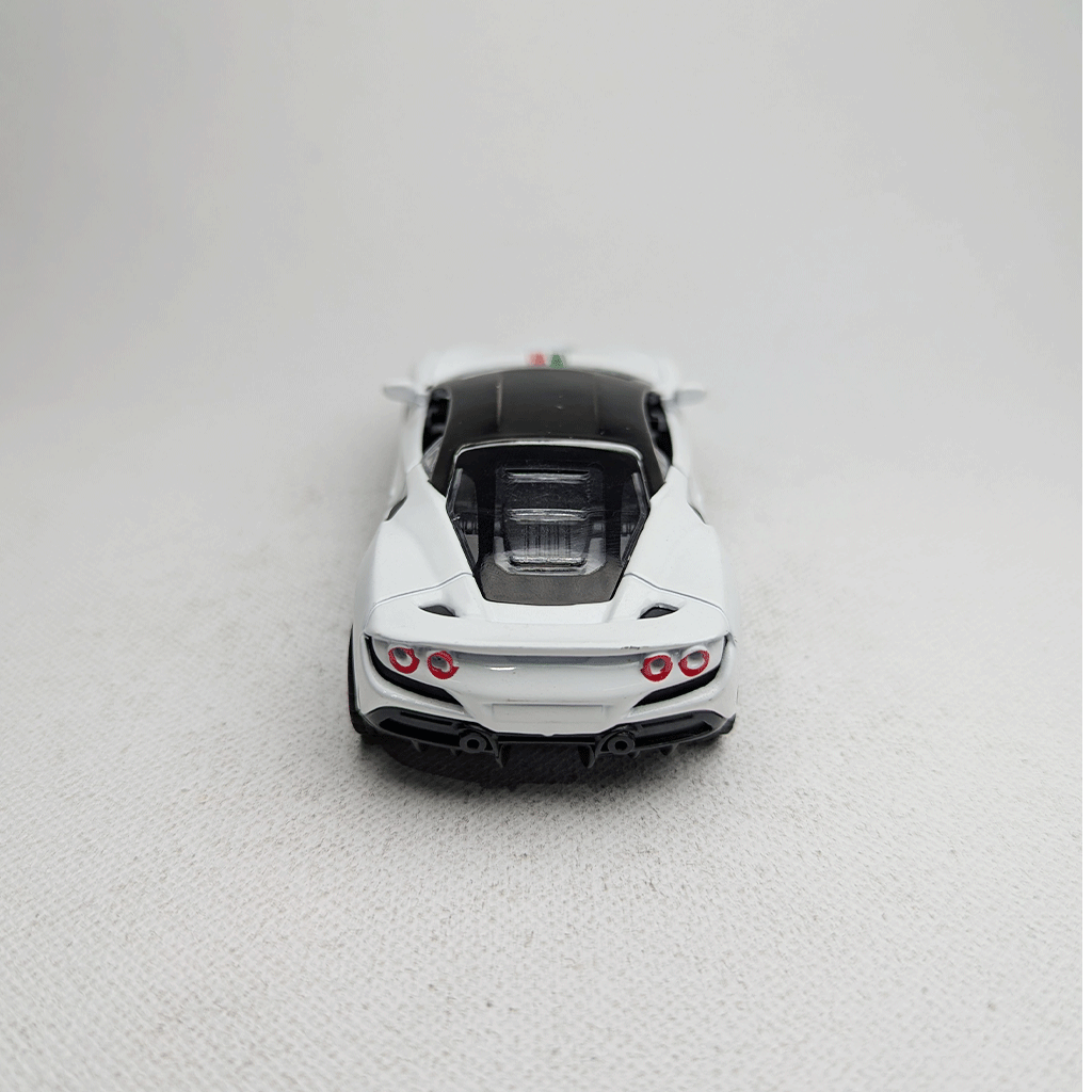 1:43 Ferari Metal Diecast White
