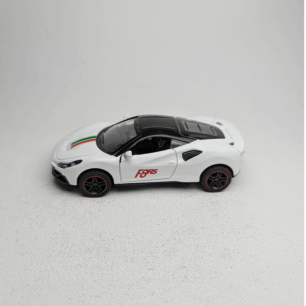 1:43 Ferari Metal Diecast White