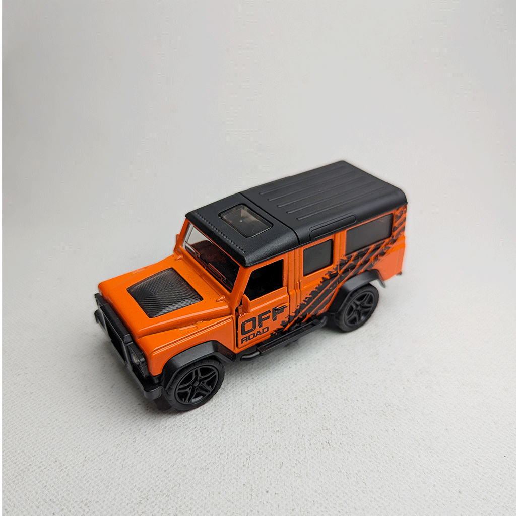 1:43 Defendar Vintage Metal Diecast Orange