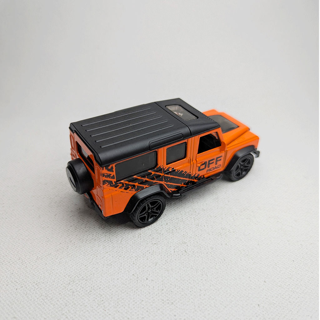 1:43 Defendar Vintage Metal Diecast Orange