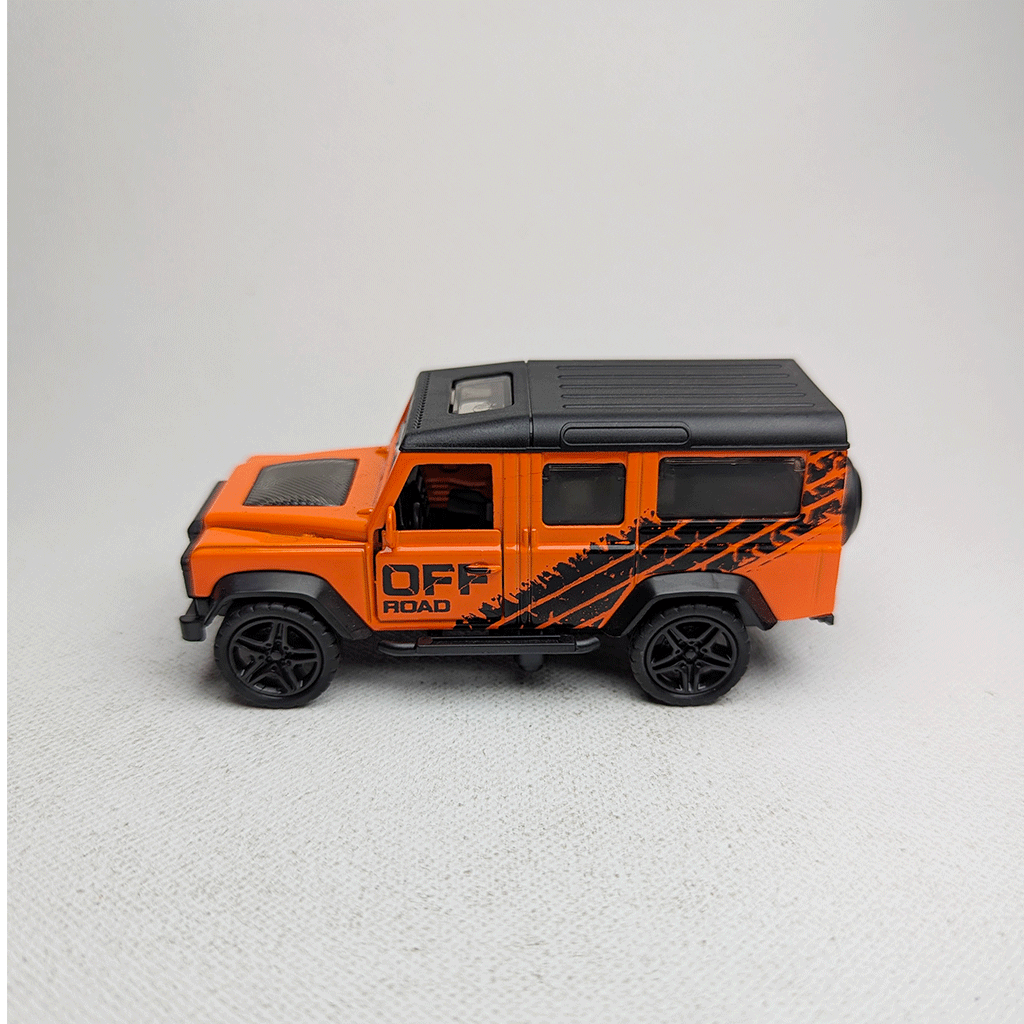 1:43 Defendar Vintage Metal Diecast Orange