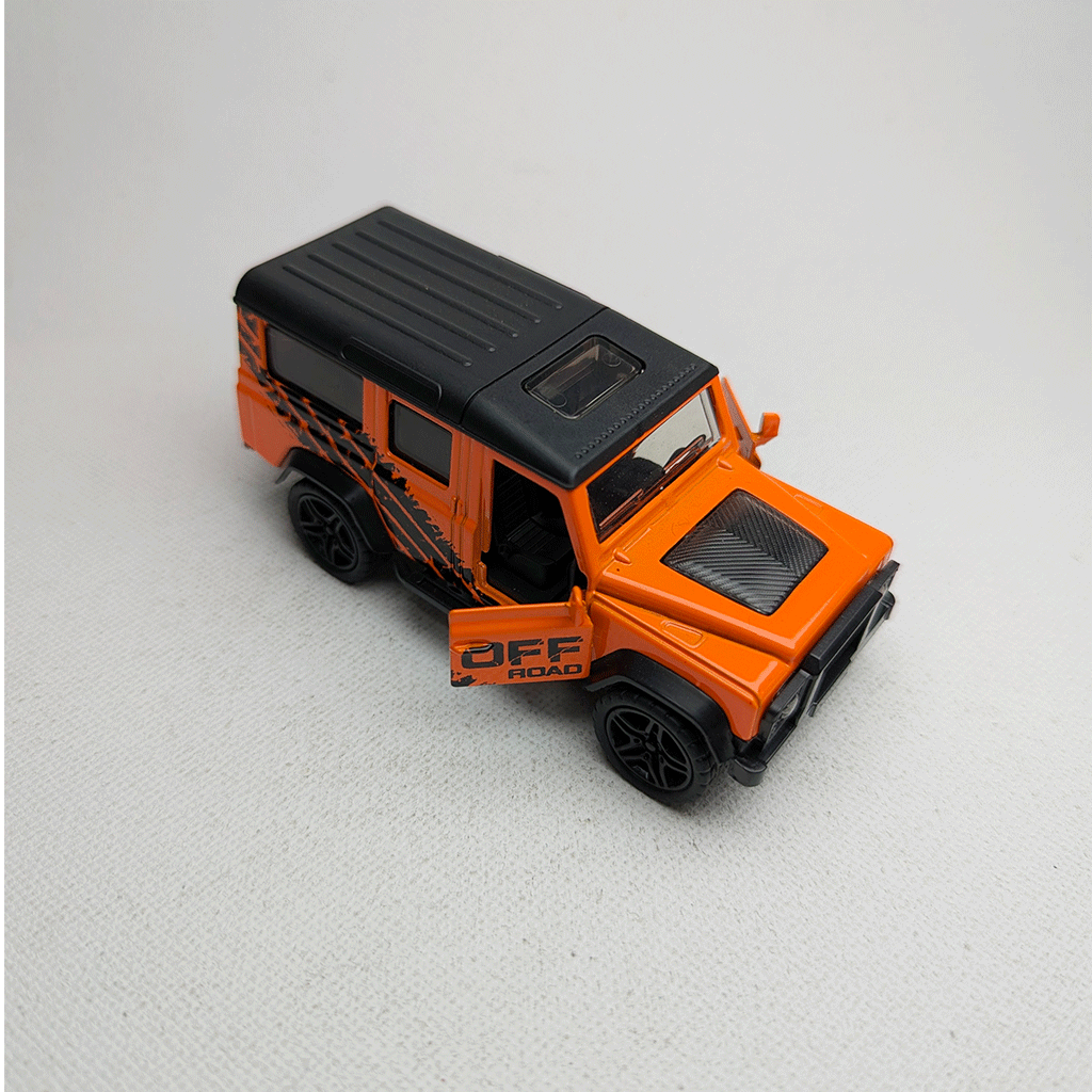 1:43 Defendar Vintage Metal Diecast Orange