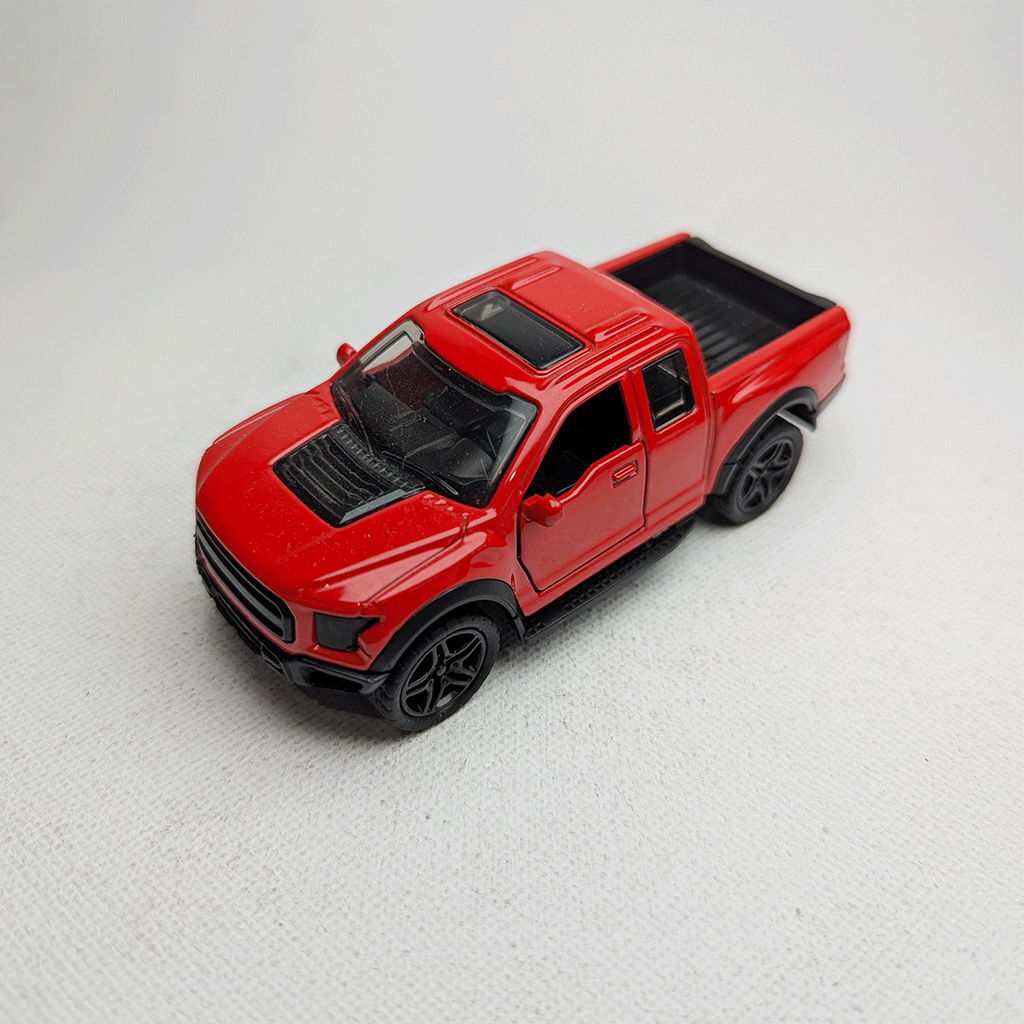 1:43 Raptor Metal Diecast Red
